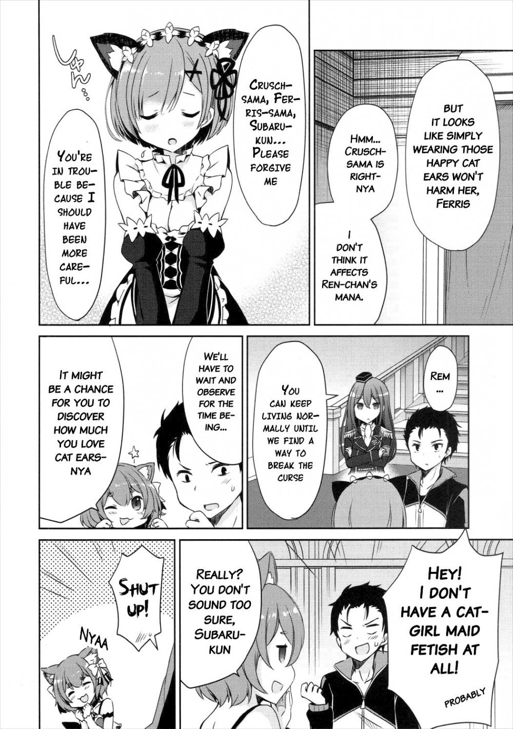 Hentai Manga Comic-Rem Nyan wa Hatsujouki-Read-7